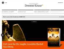 Tablet Screenshot of droemer-knaur.de